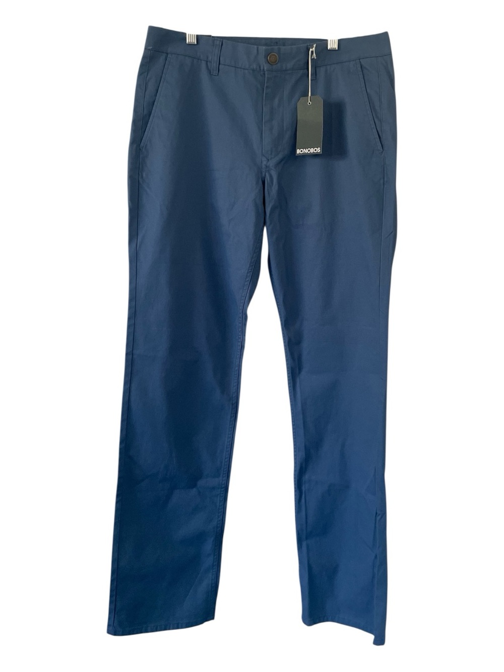 NWT Men’s Bonobos Cotton Straight Leg Chino Pants 33x34